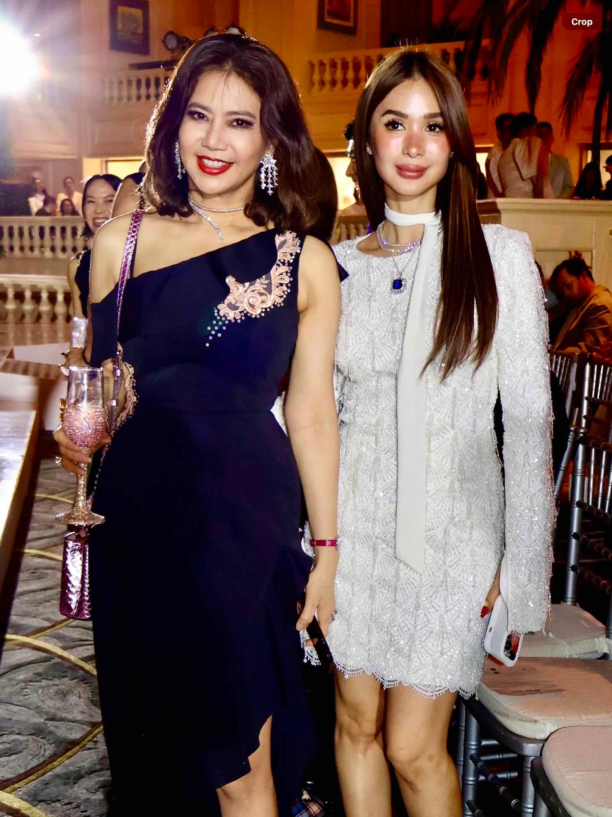 THE columnist and Heart Evangelista.